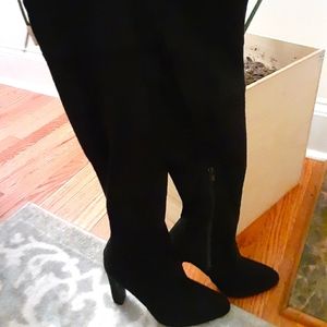 Thigh High Faux Suede Bootz